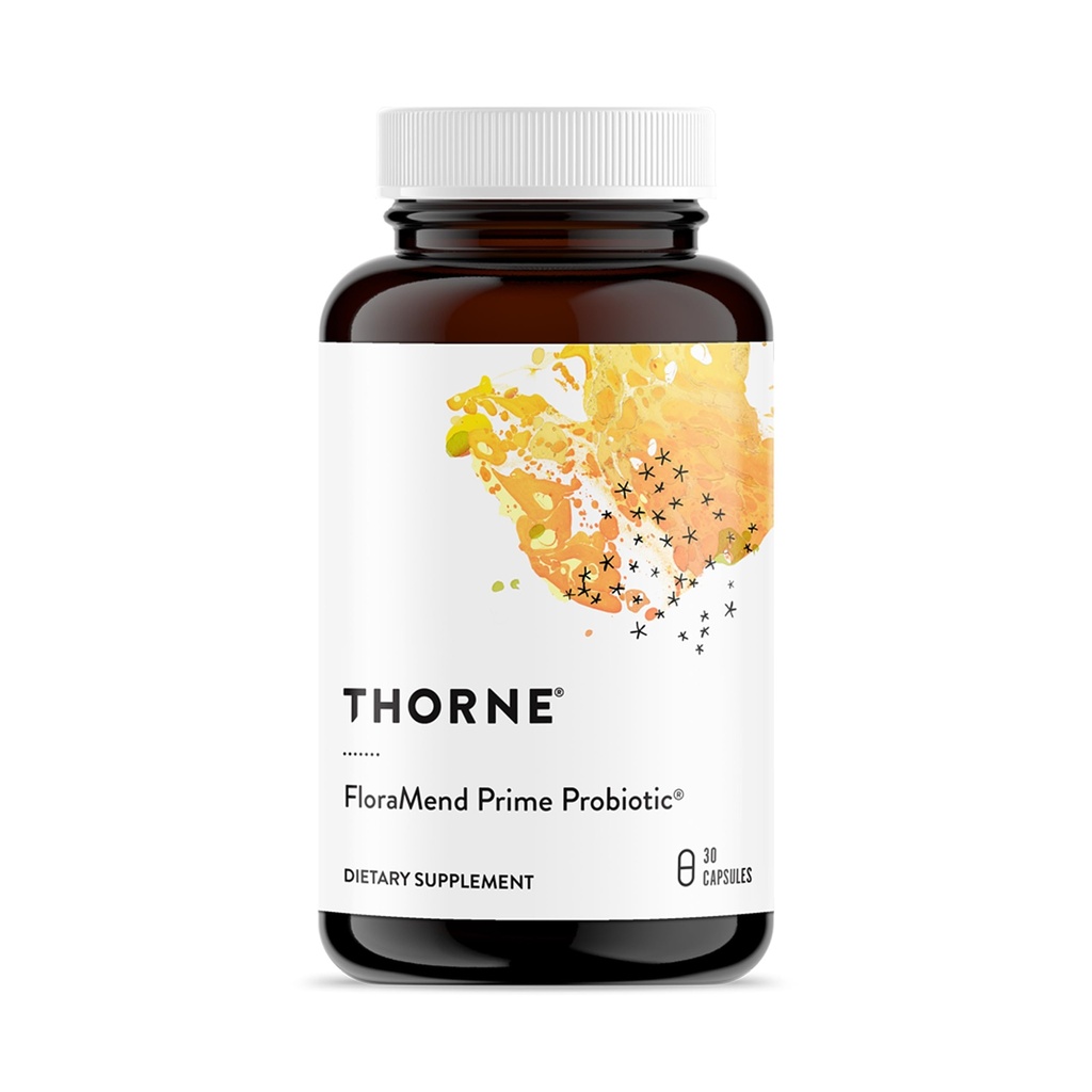 THORNE - FloraMend Premier Probiotique - Table Stable Probiotique Blend - Supplément Santé Gut pour aider la gestion du poids et le soutien santé digestive* - 30 portions
