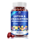 Supplément Lutéine et Zeaxanthin - AREDS 2 Plus+ Vitamines oculaires, 40 mg Lutéine et 8 mg Zeaxanthin avec Vitamines C, E, Zinc, Omega-3 et CoQ10 pour la protection de la lumière bleue, le soutien de la santé oculaire - 150 Softgels