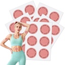MOLATIN 30PCS Patches de gestion du corps, Patches de bien-être unisexe (Pink)