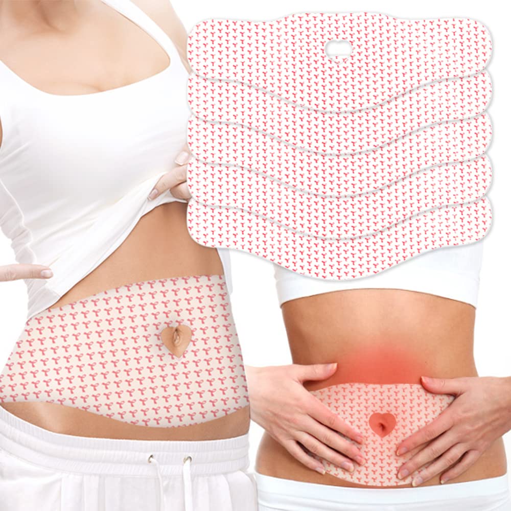 Patch de chauffage naturel de 8 heures pour la peau sensible, Corset à sculpter tummy, 5 Compte (0,02 pouce mince)