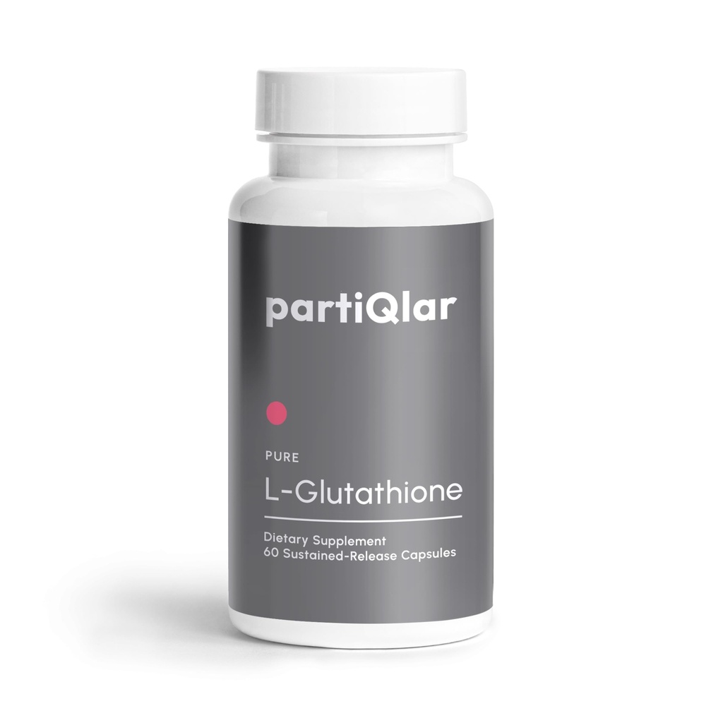 Pure L-Glutathion 500mg – Support antioxydant et supplément de désintoxication – 2 mois d'approvisionnement - Fabriqué aux États-Unis - Forme réduite de glutathion - Libération prolongée 60 capsules