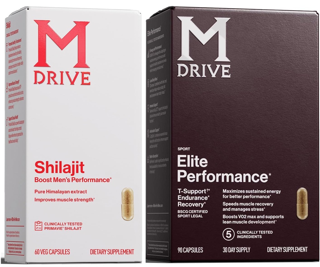 Mdrive Elite Testosterone Booster Shilajit