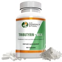 Tributyrin-Max postbiotische Butyrate-Ergänzung; Bloating, Gas und Leaky Gut-Unterstützung; Perfect, Clean Wipe Poops; 750 mg Enteric Capsules; 3. Partei getestet Gluten/Dairy-Free
