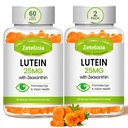 Lutein Gummies 25mg - Eye Vitamins Lutein & Zeaxanthin Eye Health Supplements for Adults,Sugar Free Eye Health Gummies Supplement - Support Vision,Macular,Blue Light Filtering (120 Count)
