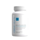 Consultez Santé Beaute Caps Pro - Supporte la croissance des cheveux, la peau et la santé des ongles - Collagène, vitamines B6, B7, B12, D & 10,500 mcg Biotine - MSM, Blood Orange - Anti-Aging - USA Made - Femmes & Hommes 60 Capsules