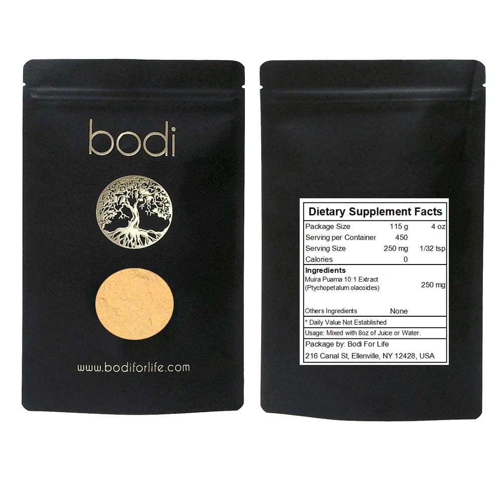 Körper: Muira Puama Pulver | 4oz bis 5lb | 100% reine natürliche Hand handgefertigt (4 oz)