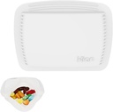 1 Stück Pille Organizer wiederverwendbare Pocket Pille Case Portable Open Pill Pouch Silikon kleine Pille Box Pille Container Pillenhalter Pillen Taschen Organisieren Medikamente, Vitamine und Tabletten für Reisen (Weiß)