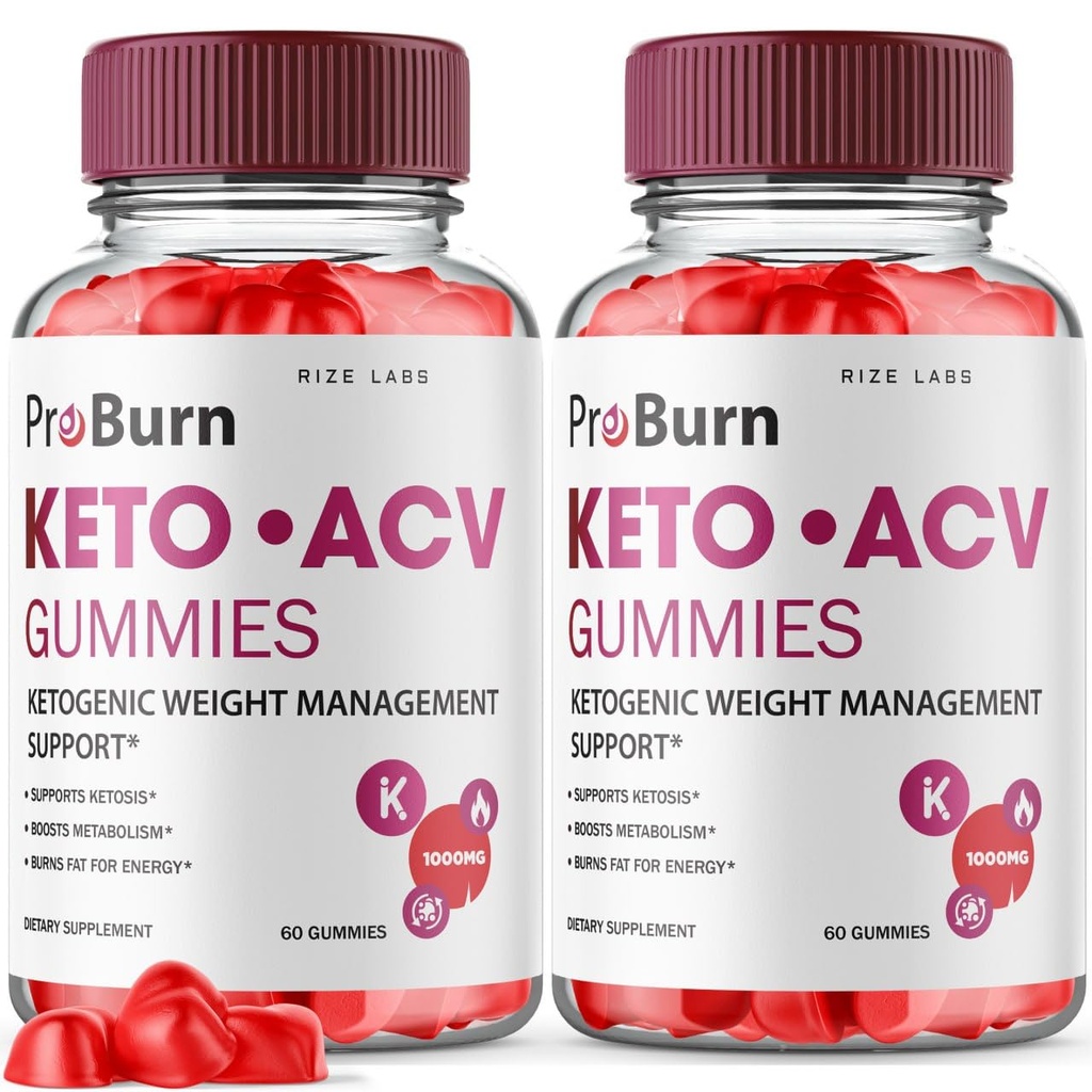 les laboratoires de taille - Pro Burn Keto ACV Gummies, la formule avancée de soutien perte de poids, tout supplément de cidre de pomme naturel, Keto + ACV Pro Burner Gummy (120 Gummies) (paquet de 2)