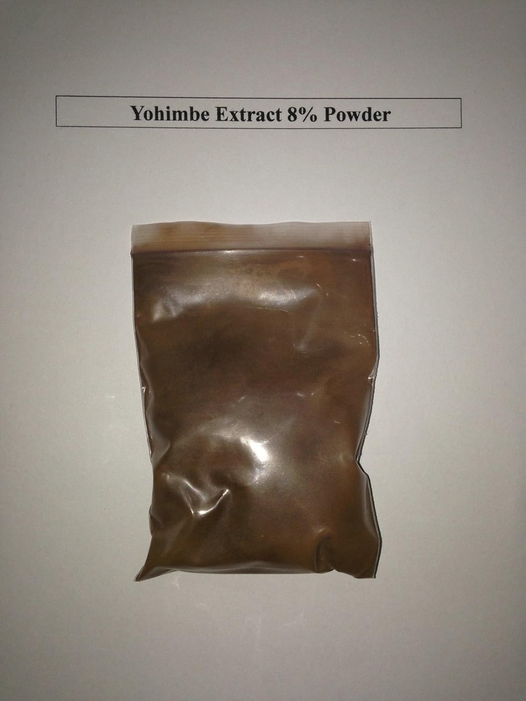 8% Yohimbine Yohimbe Bark Extract Powder/aphrodine 1000 Gramm (2.2 lb)