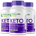 rize labs - - Trim Life Labs Keto Kapseln - Weight Loss Pills - Support Maximum Strength Formula, Keto+ACV Supplement (180 Kapseln)