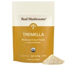 Véritables champignons Tremella Poudre de champignons – Extrait de Tremella biologique du corps fruitier – pour la routine quotidienne de bien-être – végétalien, non-OGM, sans remplissage – 60 portions Mélange de champignons