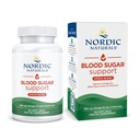 Nordic Naturals Omega Blood Sugar, Lemon - 60 Soft Gels - 896 mg Omega-3 + Alpha-Lipoic Acid & Chrom - Metabolism - Non-GMO - 30 Portionen