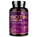 NATURE TARGET Biotin 10000mcg Haarwachstum Vitamine - Maximum Strength Haarwachstum Ergänzung mit Kollagen, Keratin, Fo-Ti, MSM, Zink & B Vitamine für dicker, stärker Haar, Haut & Nägel