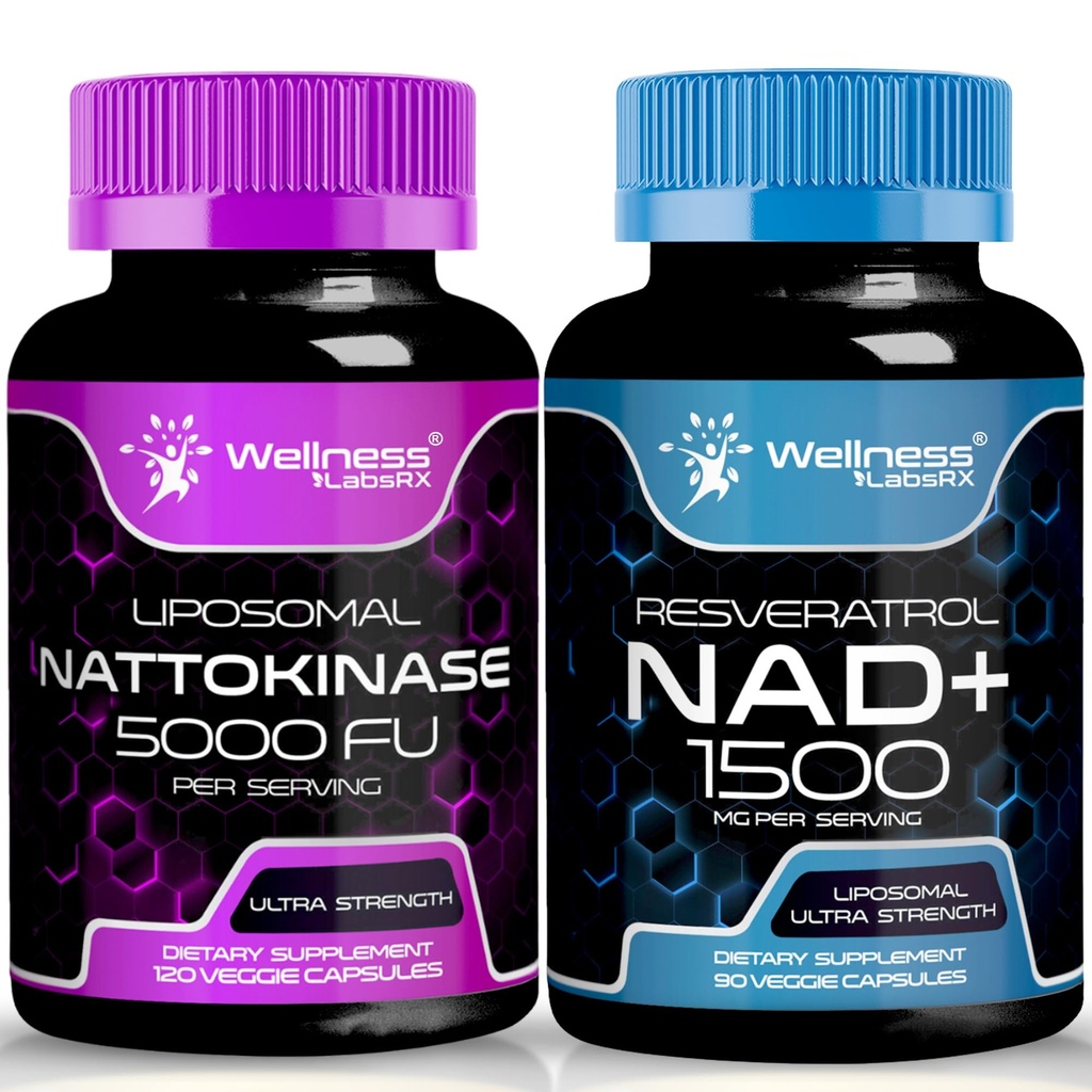 Gélules NAD WELLNESS LABSRX │Gélules de nattokinase