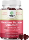 Équilibre hormonal pour les femmes Gommies de tous les âges - Supplément de soutien PMS pour les femmes pour soutenir le cycle menstruel et équilibre hormonal Ménopause et ailes d'humeur avec vitamine B6 et Dong Quai - 120 Chews