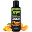 Pharm musculaire L-Carnitine 3000, le supplément ultime L Carnitine liquide pour haute performance, soutient le métabolisme, l'hydratation et l'énergie, Zéro sucre, faibles calories, Peach Nectarine Flavor, 32 portions