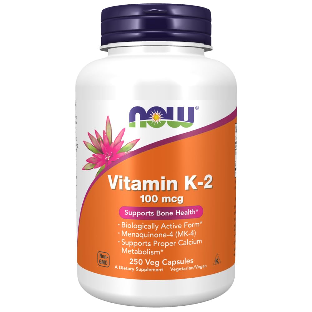 Alimentations Vitamine K-2, 250 Capsule végétale