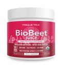 BioBeet® Max Strength Beet Root Juice Powder – 20:1 Concentrate, Each Serving Derived from 60,000 mg Organic Beetroot - Cold-Pressed, USA Grown – Nitric Oxide, Circulation Support – 50 Servings