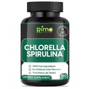 Lab Tested Spirulina and Chlorella Capsules 1000 mg par portion- Algae Vert Bleue non irradiée pure - Meilleure protéine végétale brute - Superfood Vert