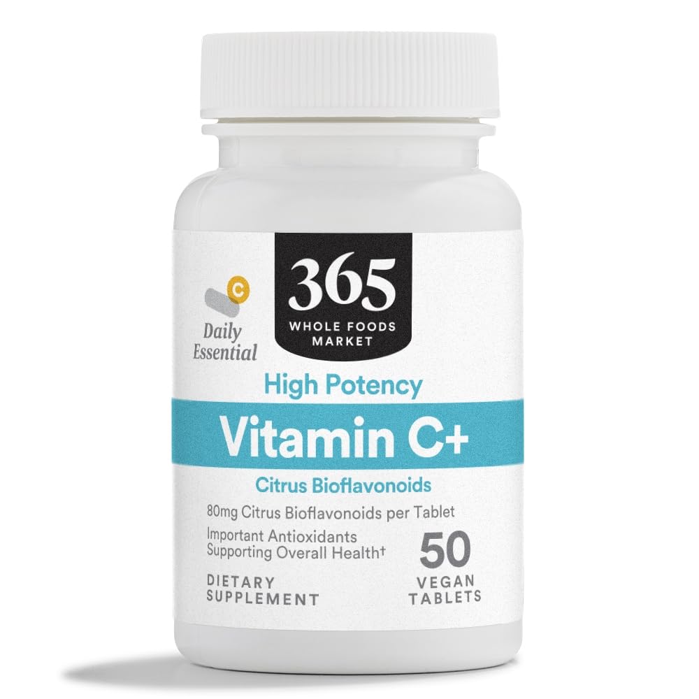 365 von Whole Foods Market, Vitamin C Complex High Potency, 50 Tabletten