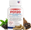 Suppléments de soutien de la pression artérielle, Extrait d'ail noir avec COQ10 - Suppléments de pression artérielle, - 60 capsules