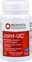 PROTOKOLL FÜR LIFE BALANCE Joint-UC mit ungesättigten Typ II Collagen- Calcium & 70+ Trace Minerals - Immununterstützungsergänzung - Non-GMO & Dairy Free - 60 Veg Caps