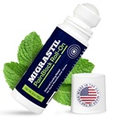 Basic Vigor Migrastil PainBlock Roll-On, 3 oz - Themaal Roll-On für Muskeln, Krämpfe, Gelenk & Nerve Discomfort. Arbeitet gut an Schultern, Hals, Füße, Knie, Beine, Rücken, Ellenbogen, HIPS, Etc.