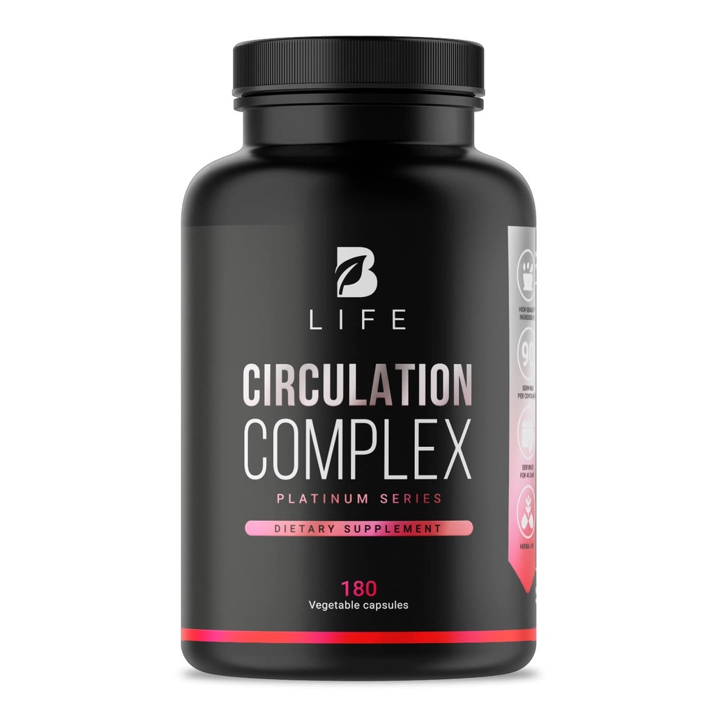Bouchon, Châtaigne, L-Arginine et Resveratrol, Complexe de Circulation, 180 Caps - 45 Jours