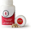 Dairyland Management LLC 100% Authentic Korean Red Panax Ginseng Kapseln -500 mg. Potent Ground Ginseng Root Extract Powder - Keine Füllstoffe, Bindemittel oder andere Additive. (150 ct)