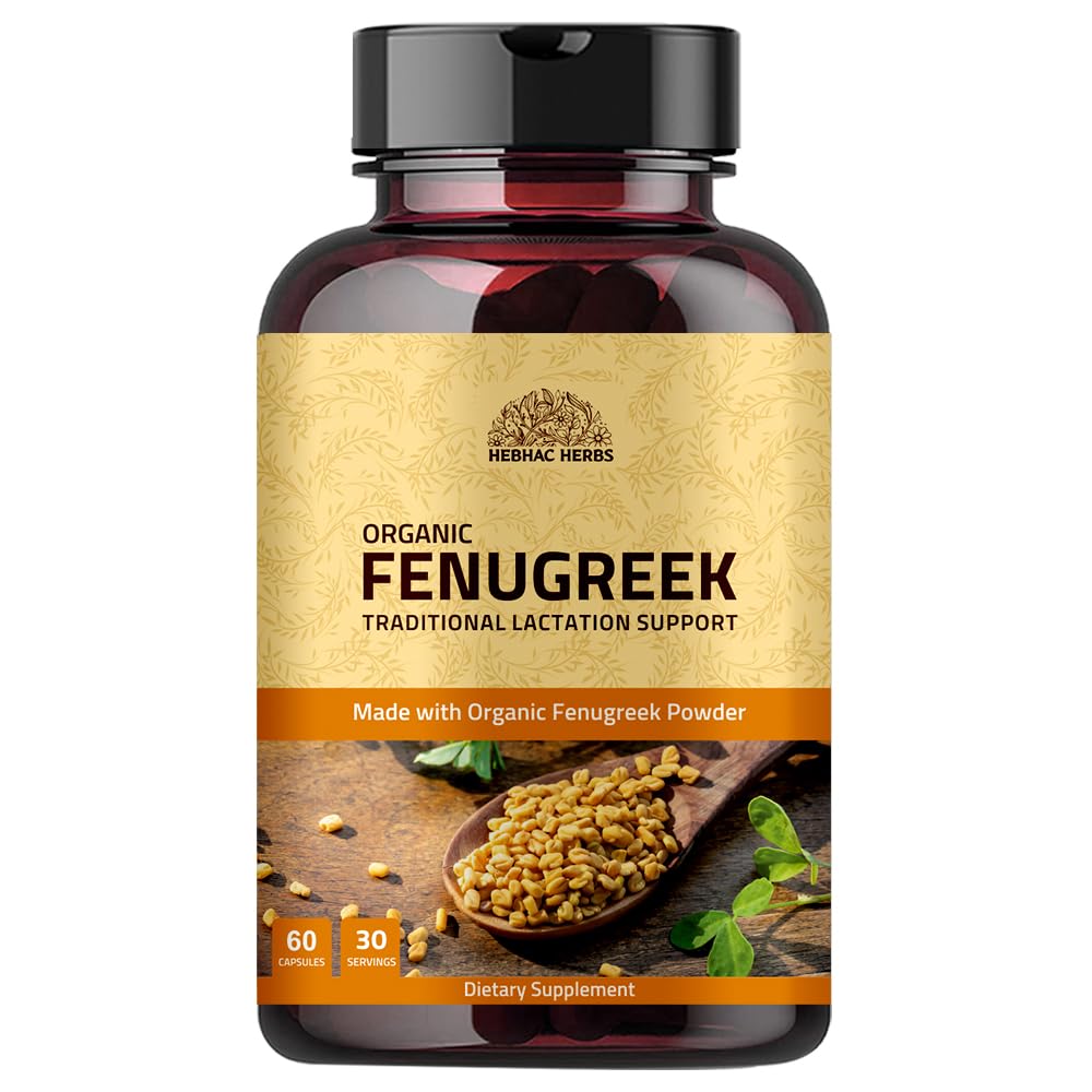 Fenugreek Capsules pour femmes (60 Capsules)