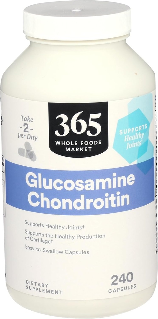 365 von Whole Foods Market, Glucosamine Chondroitin, 240 Count