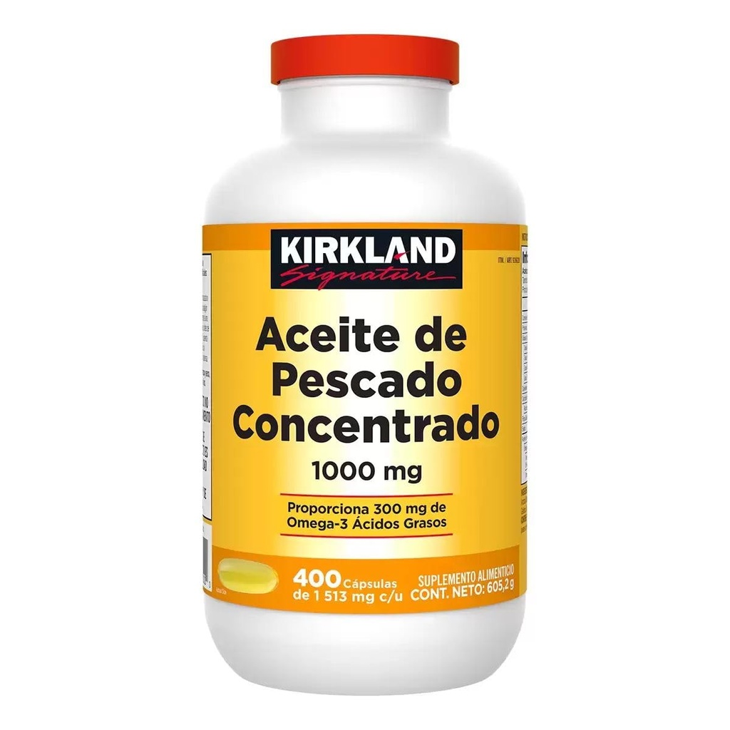 Kirkland Signatur Fischöl 1000mg, 400 Count
