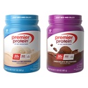 Ensemble de Premier Protein 100% Whey Poudre Tubes, Chocolat Milkshake + Vanilla Milkshake