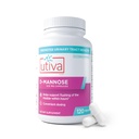 Szio+ Utiva D-Mannose 500mg Kapseln – Natürlich Flush The Bladder and Urinary Tract – UTI Vermeiden – D Mannose Ergänzungen für Frauen – Unterstützt Urinary Tract Infection Treatments, 120 Kapseln