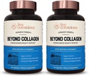 Live Consumer Beyond Collagen Multi Collagen Capsules - Types I, II, III, V & X. Mélange hydrolysé avec biotine et vitamine C pour cheveux, peau, ongles 90 Capsules (2-pack)