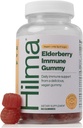 Hilma Elderberry Gummies Formuliert mit Vitamin C & Zink, Natürlich, Vegan, Klinisch bewährte Inhaltsstoffe, Immununterstützungsergänzung Plus Antioxidantien,Natürliche Berry Flavor (60 Gummi)