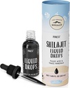 Pure Himalayan Shilajit ® Liquid Drops - Die reinste Form von Shilajit, 99,9% Absorption für Immununterstützung, Energie-Boost, Anti-Aging - Natürliche Trace Minerals & Fulvic Acid (50ml)