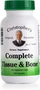 Christopher's Original Formulas Complete Tissue & Bone Formula – 100 Veg Caps | Kräuterunterstützung für Knochen & Connective Tissue