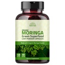 Bio Moringa Kapseln 120 Kapseln 1000mg – Metabolismus, & Immununterstützung Nährstoff-Rich superfood | Non GMO und glutenfrei