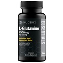 Nugenix Essentials L-Glutamin, 1500mg 100% Botanische L-Glutamin Aminosäure, Proteinsynthese, Unterstützt Cellular Function, 60 Kapseln