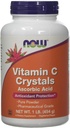 Jetzt Lebensmittel Vitamin C Kristalle, 1 lbs