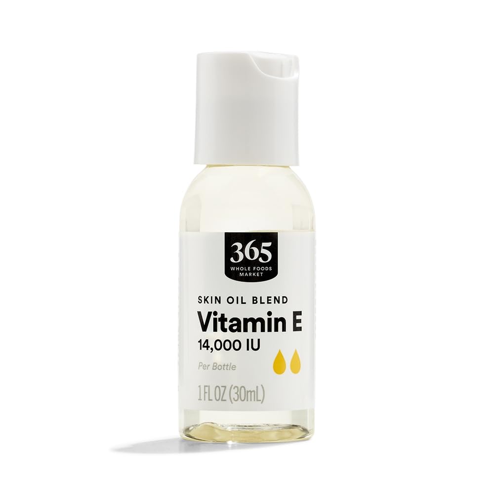 365 par Marché des aliments entiers, Huile de peau de vitamine E 14 000 UI, 1 Fl Oz