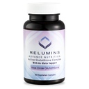 Relumines Advance White Active Glutathione Complex - Max Dose 900mg Glutathione mit 6X Boosters, ALA & NAC - Anti-Aging Skin Brightening Supplement - 60 vegetarische Kapseln (30 Portionen)