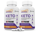 (2 Pack) Turbo Ripped Keto ACV Extreme Pillen 1675MG Keto Unterstützung Blend Kapsel Alternative zu Keto ACV Formuliert mit Apfel Apfelessig Extra Virgin Olivenöl Pulver Grüner Tee Blatt 120 Kapseln