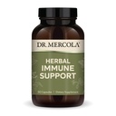 Dr. Mercola Herbal Immune Support - Supports Seasonal Wellness - Plant-Based Extracts & Vitamins - Organic Acerola Vitamin C - 90 Capsules