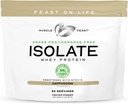 Pâture sans hormones naturelle élevée, poudre de protéines isolantes de lactosérum pour les hommes et les femmes, protéine isolante propre, sans gluten, délicate - Cappuccino, 2lb