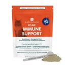 Le Dr Bill's Feline Imune Support (en anglais seulement) stimule l'immunité et la santé des chats avec Colostrum, Beta Glucan, Turkey Tail Mushroom, Zinc et vitamine C.