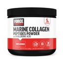 FORCE FACTOR Marine Collagen Pulver für Frauen und Männer, Marine Collagen Peptide Typ I & III mit Hyaluronsäure, um gesundes Haar, Haut, Nägel, Knochen und Gelenke zu unterstützen, entflammt, 30 Servierungen