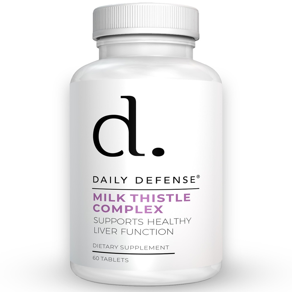 Pure Milk Thistle Kräuter-Ergänzungen - 450mg Milch-Diesel-Extrakt für Leber Detox & Liver Support-Ergänzung - Vegan Diät-Ergänzungen für Frauen & Männer, 60 Tabletten