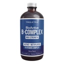 BioActive Vitamin B Complex - Blood Stream Ready, Methylated B Complex - Mit Methylfolat, 3 BioActive Formen von B12, BenfoPure® B1 & Pantesin® B5 - 12 B Vitamine in klinischen Dosierungen - Flüssigkeit 8 oz